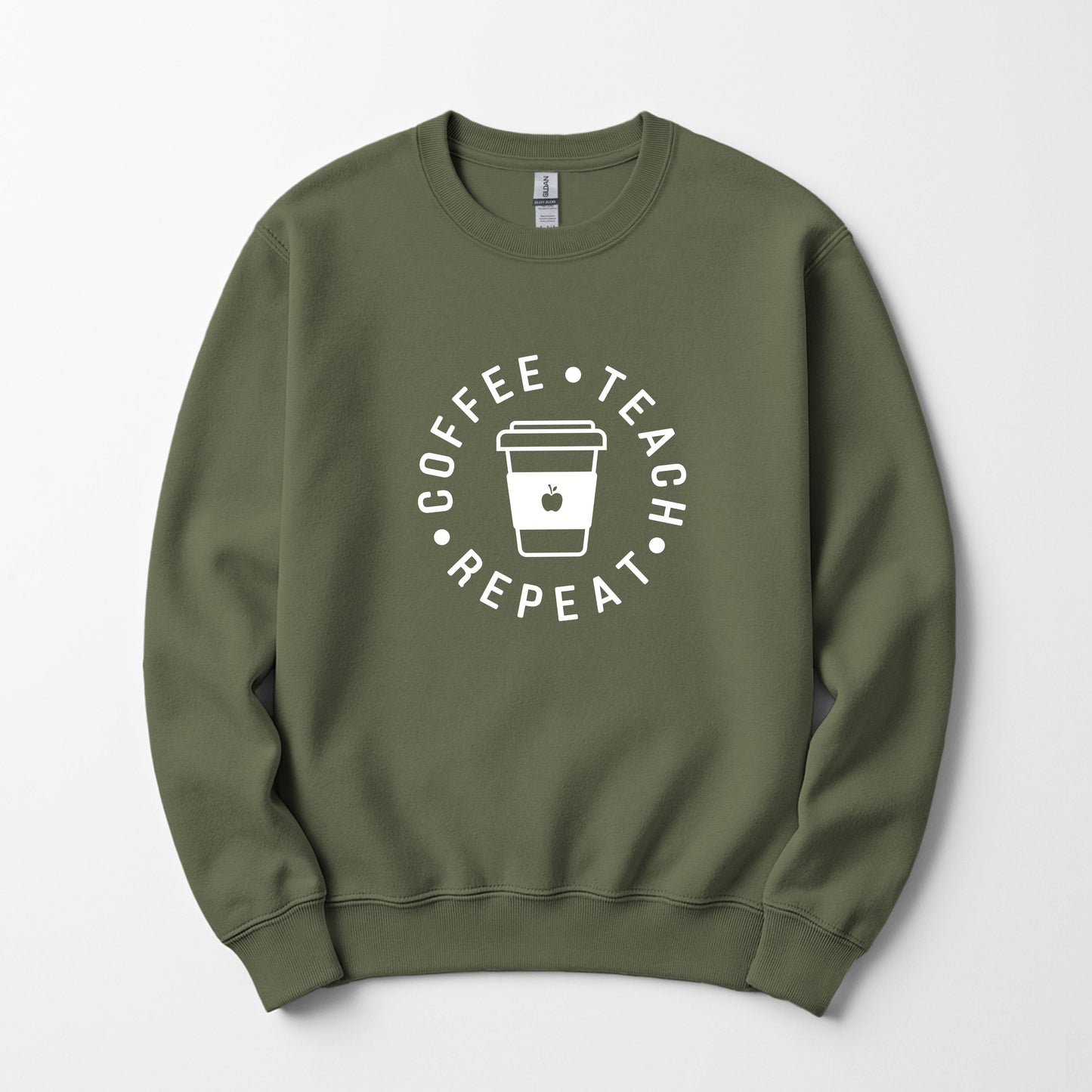 Coffee Teach Repeat Sweatshirt 