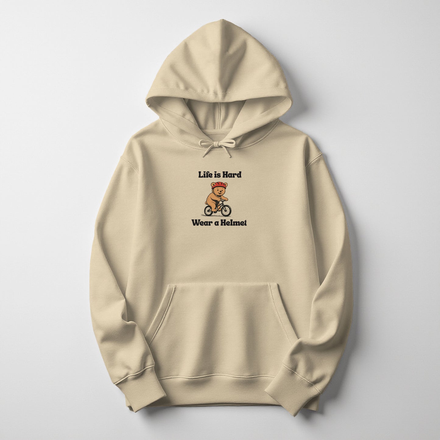 Life is Hard Wear a Helmet - Hoodie
