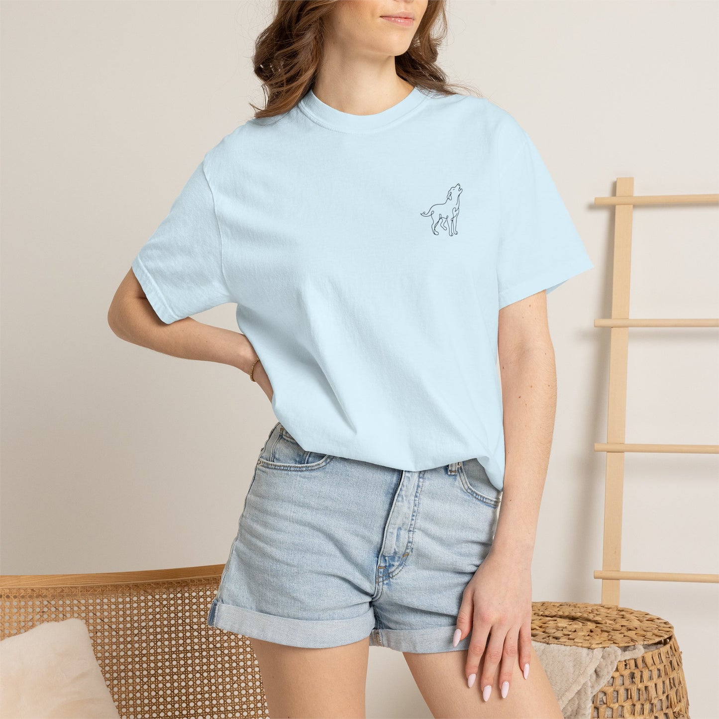 Dog silhouette T-shirt