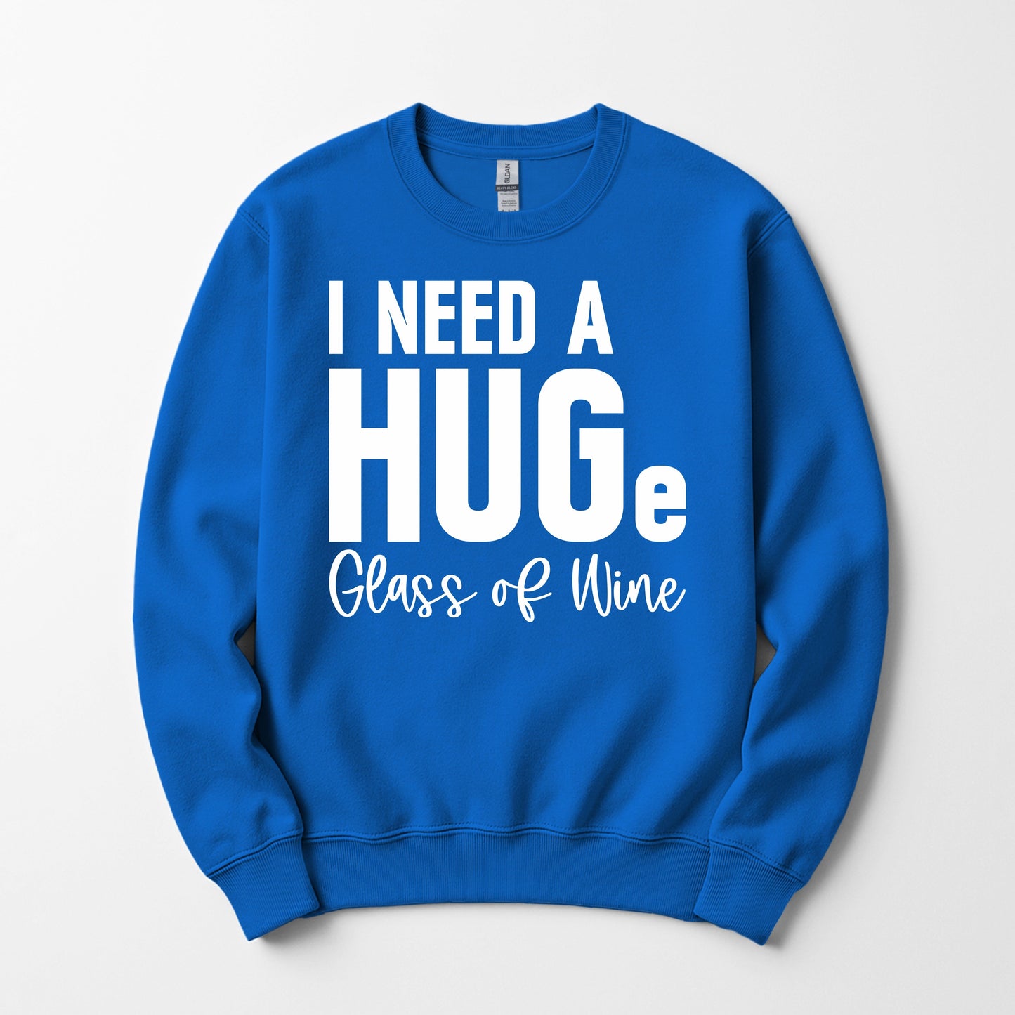 Christmas Wine Glass Sweatshirt