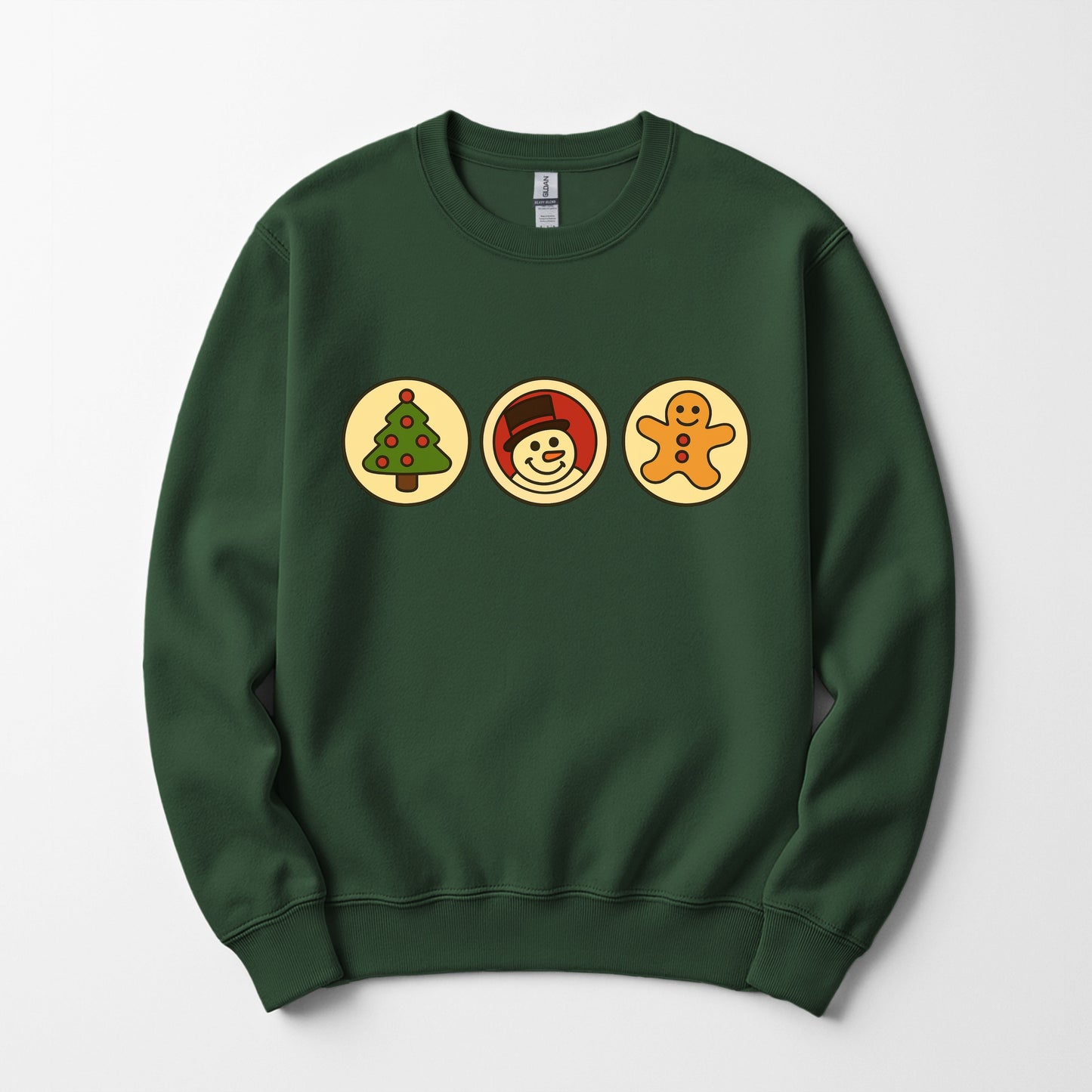 Christmas Cookies Sweatshirt, Cozy Holiday Sweatshirt