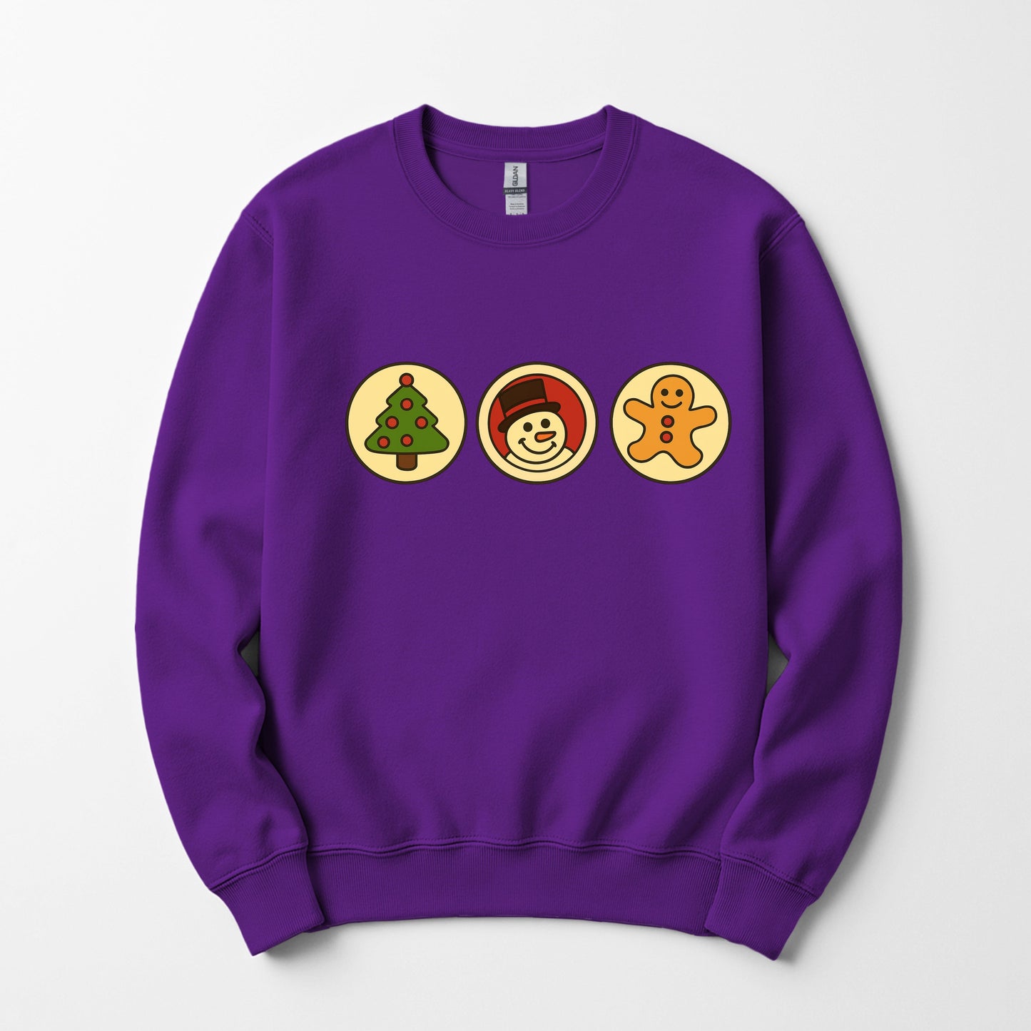 Christmas Cookies Sweatshirt, Cozy Holiday Sweatshirt