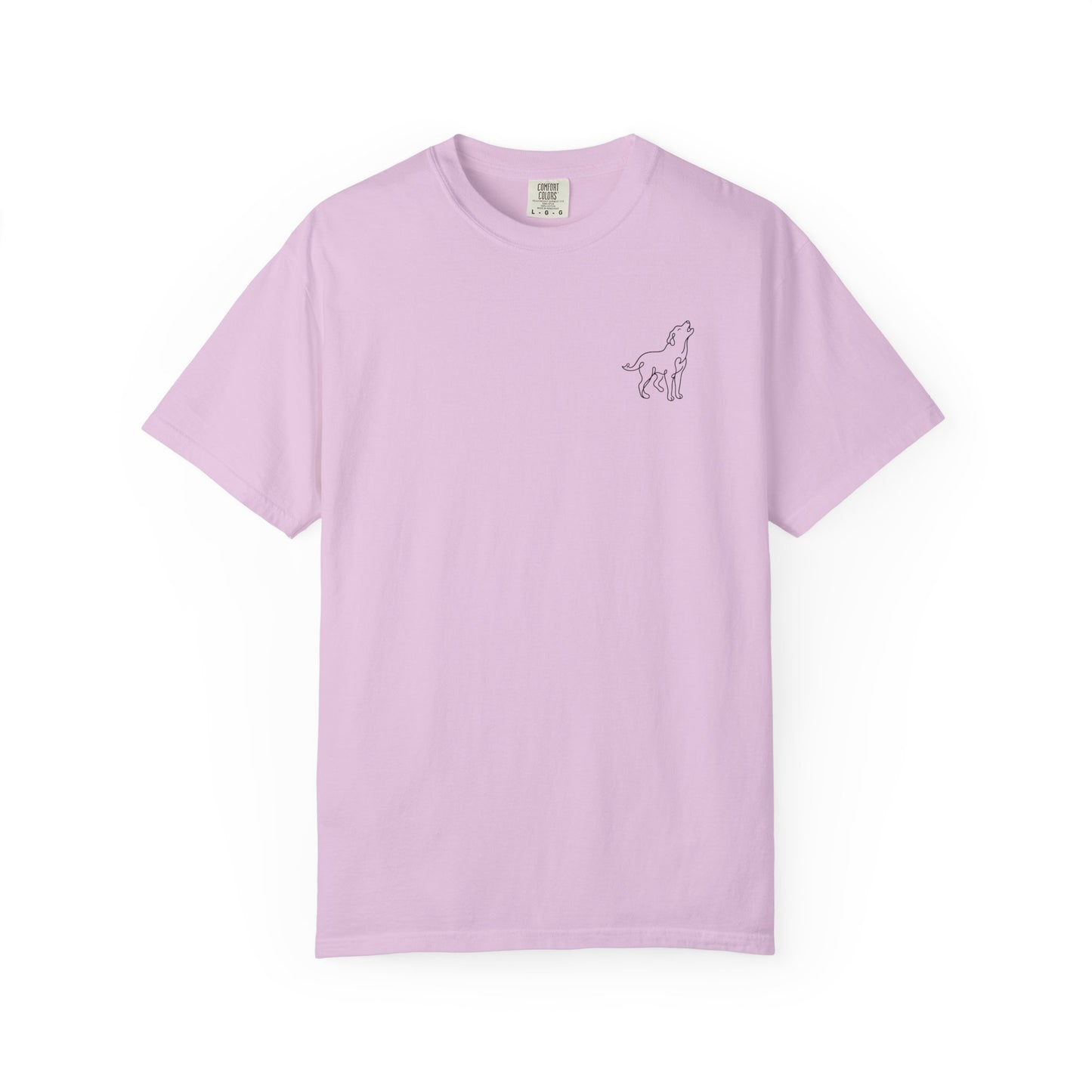 Dog silhouette T-shirt
