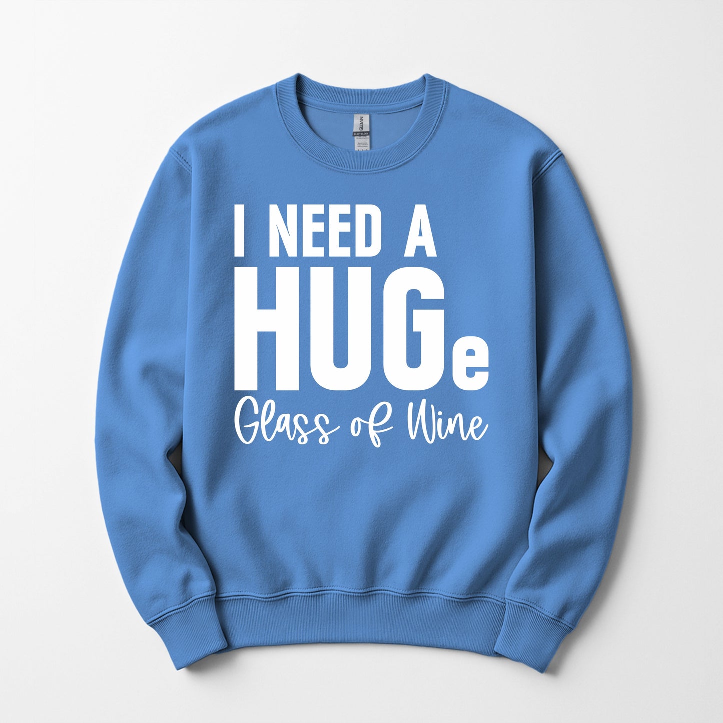 Christmas Wine Glass Sweatshirt