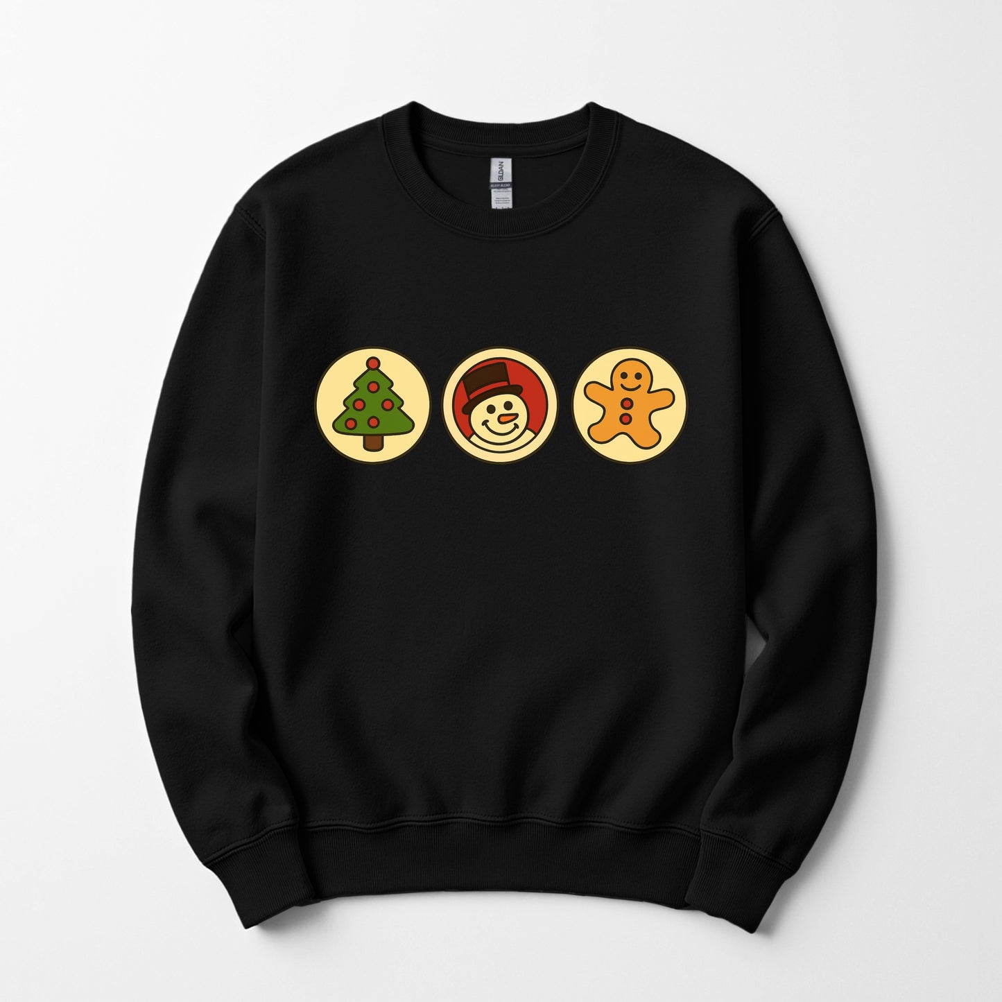Christmas Cookies Sweatshirt, Cozy Holiday Sweatshirt