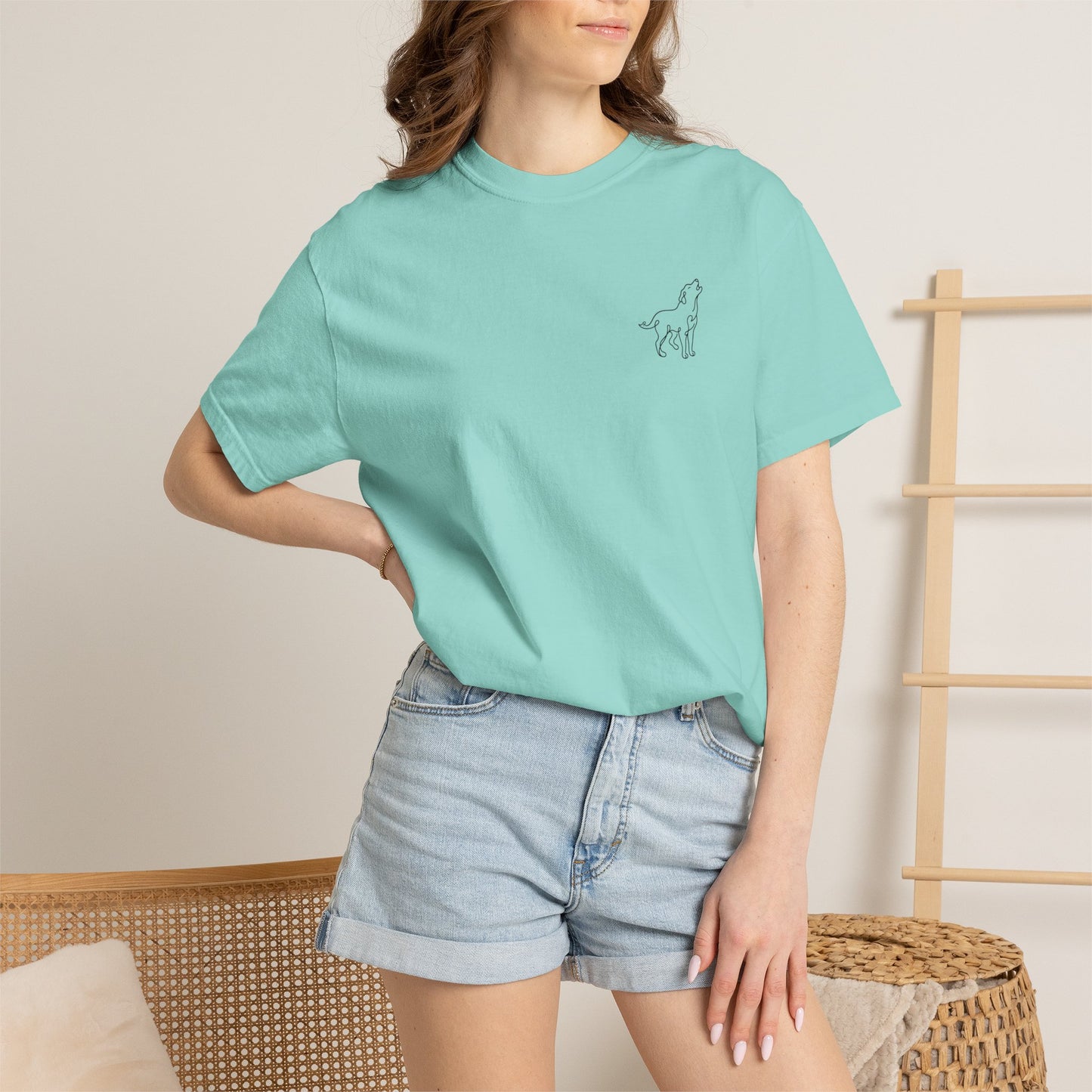 Dog silhouette T-shirt