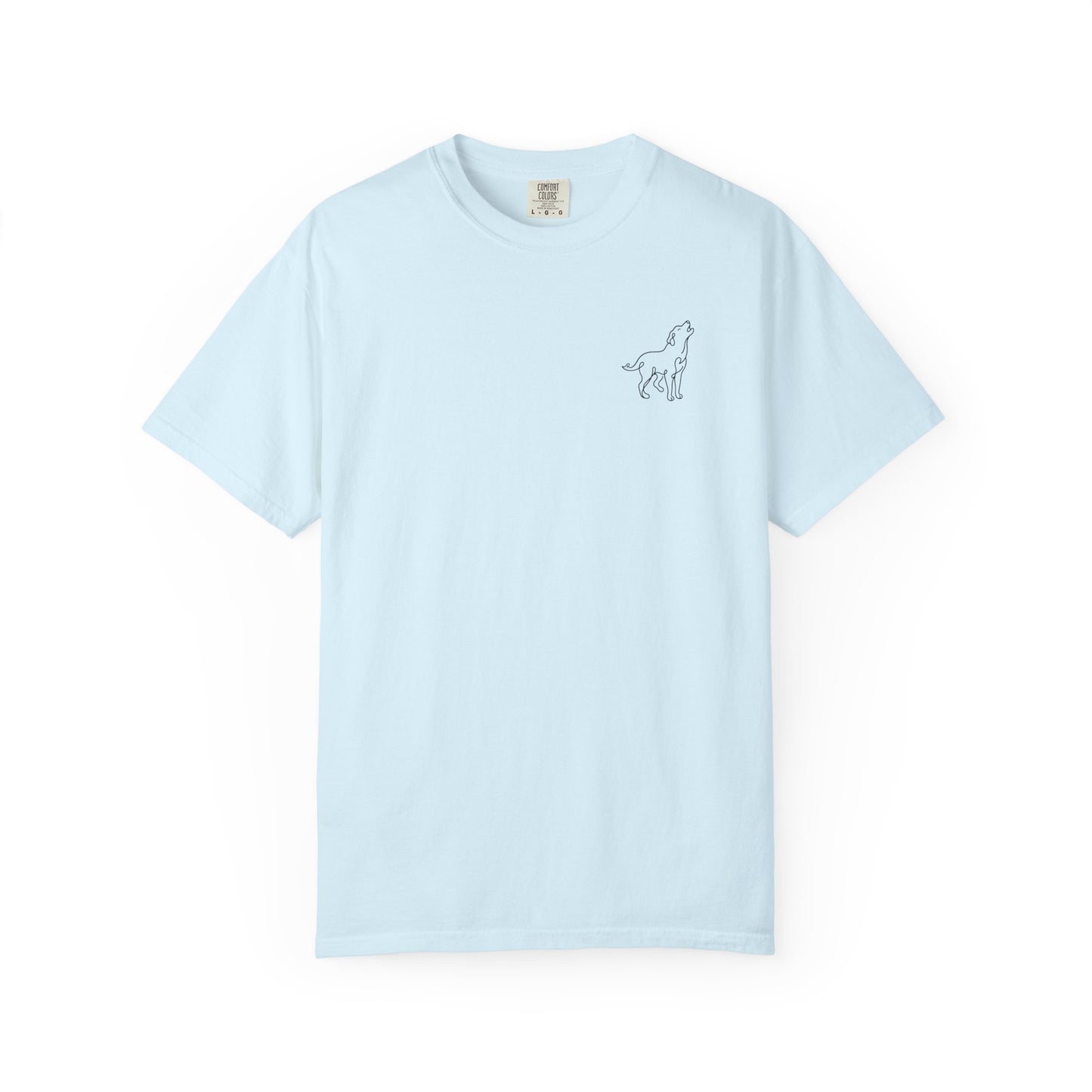 Dog silhouette T-shirt