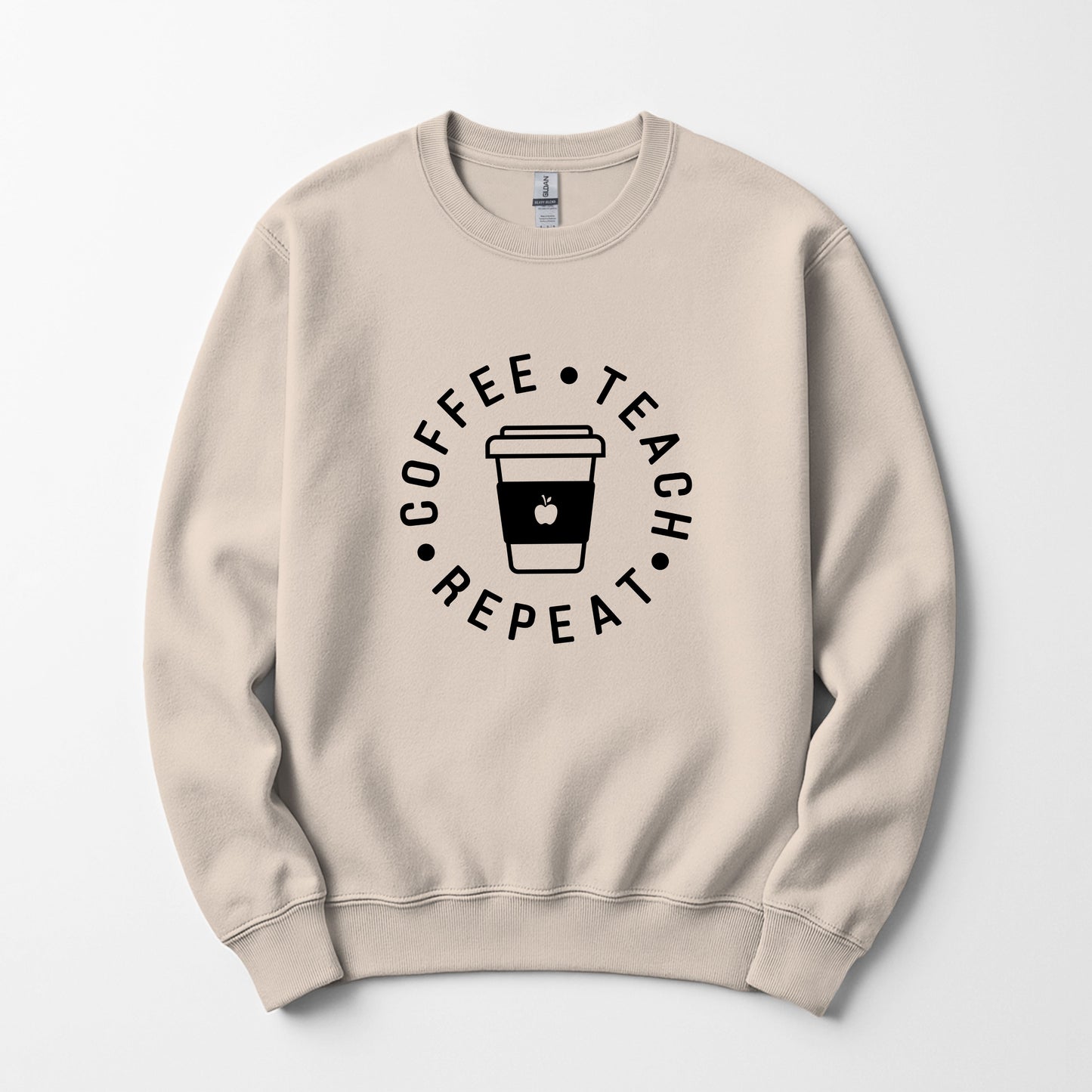 Coffee Teach Repeat Sweatshirt 