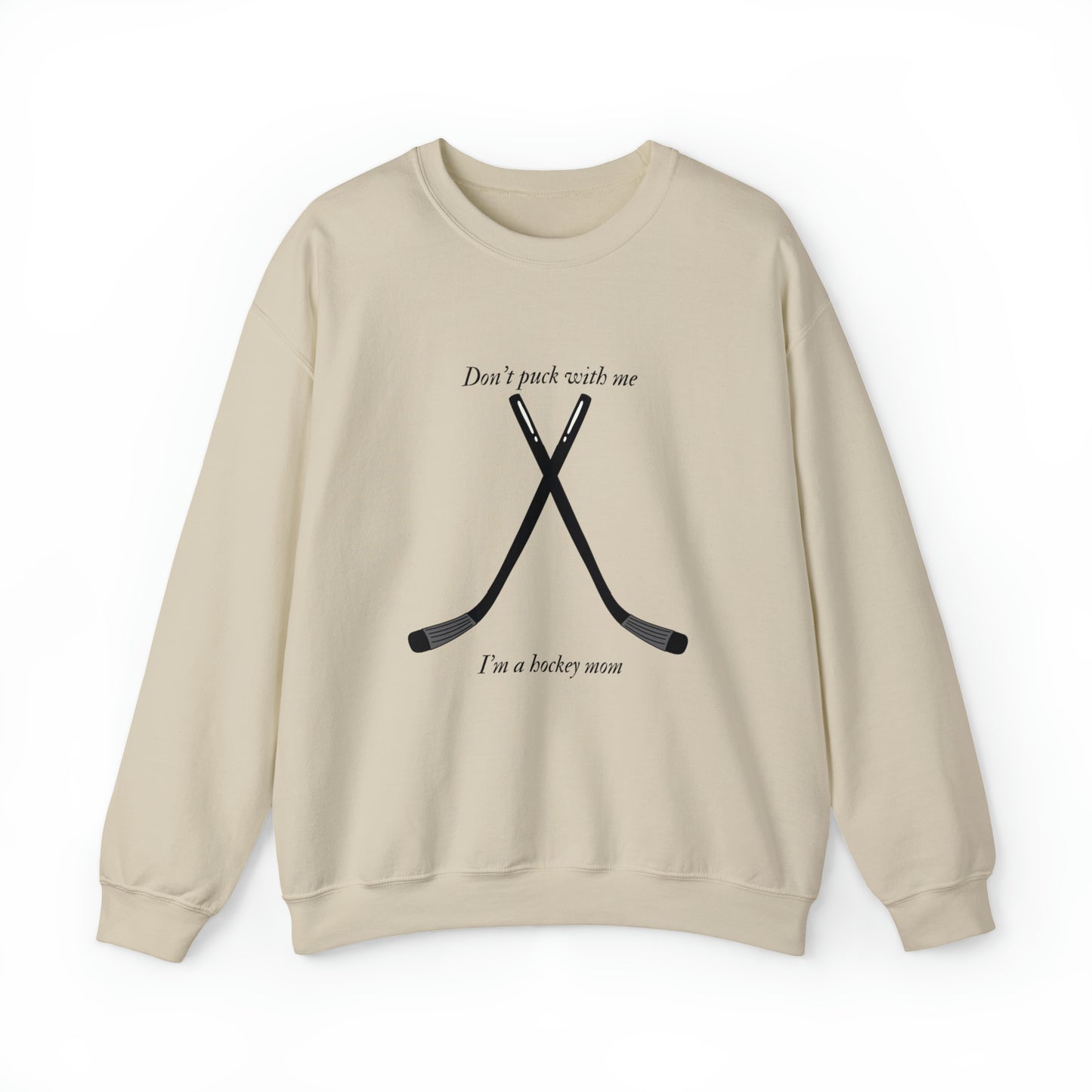 Hockey mom crewneck