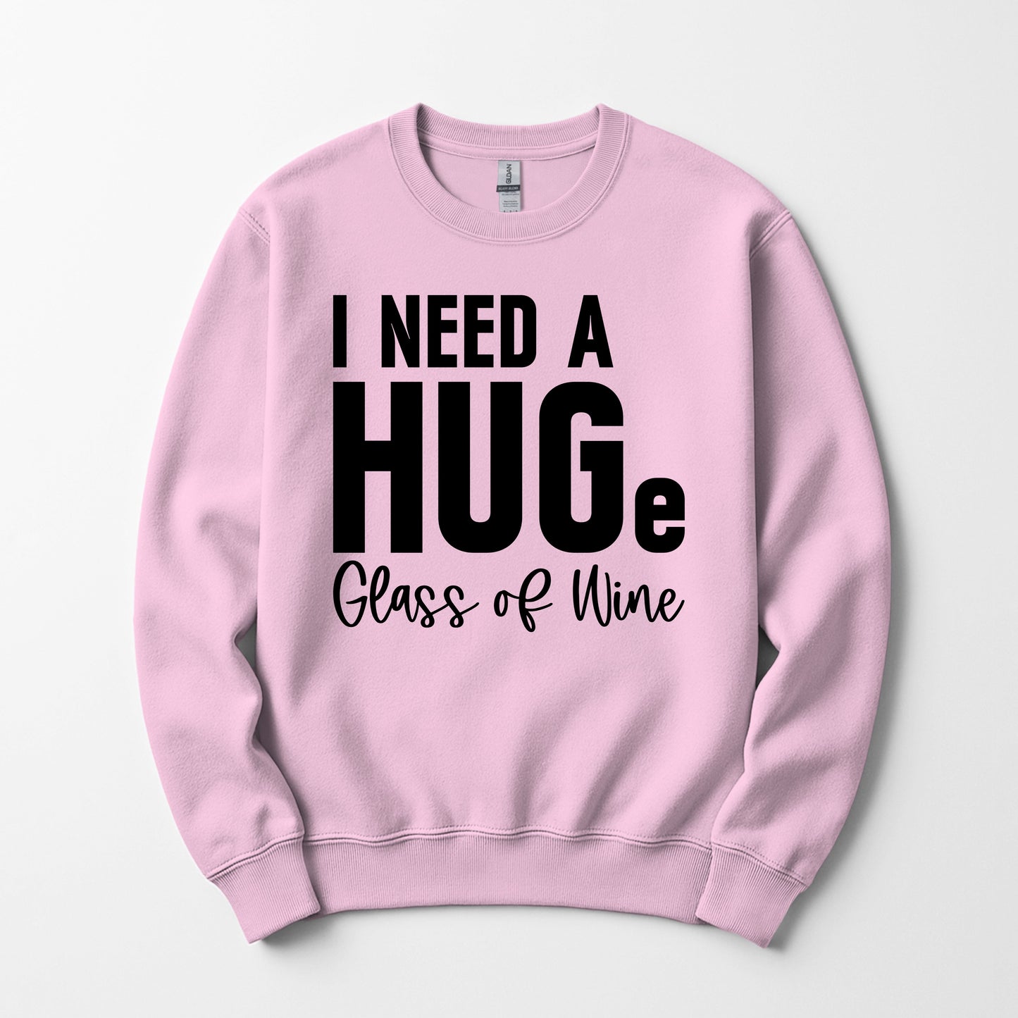 Christmas Wine Glass Sweatshirt