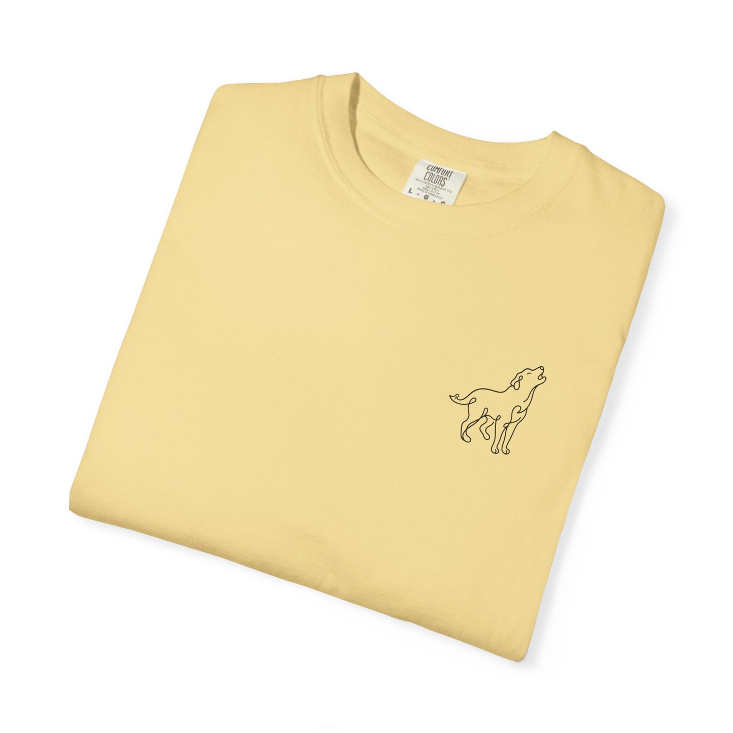 Dog silhouette T-shirt