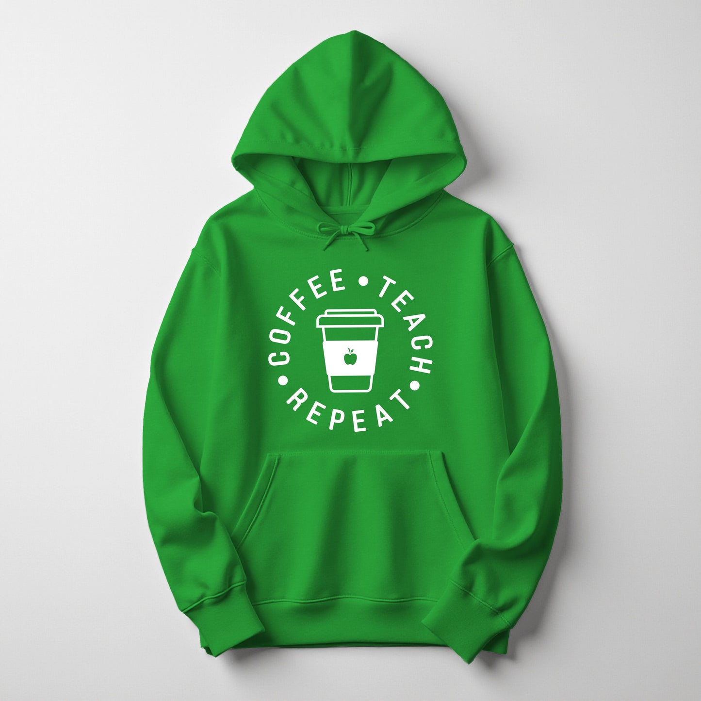 Coffee Teach Repeat Hoodie