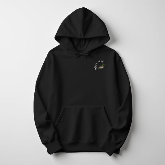 What the Duck Embroidered Holiday Hoodie 