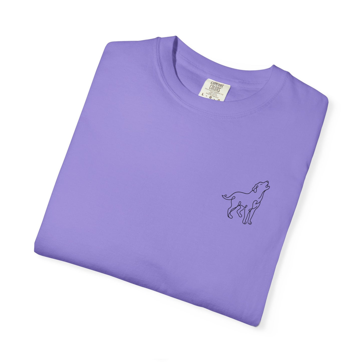 Dog silhouette T-shirt
