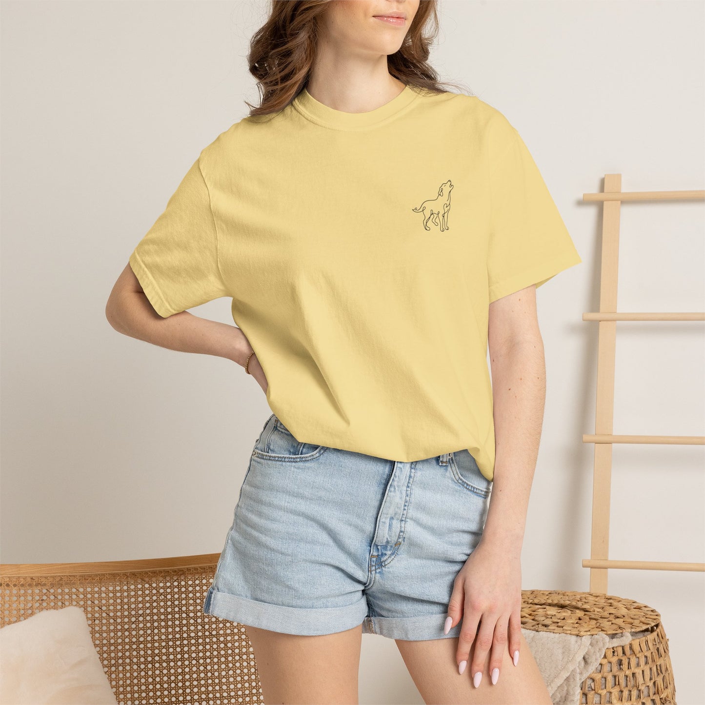 Dog silhouette T-shirt