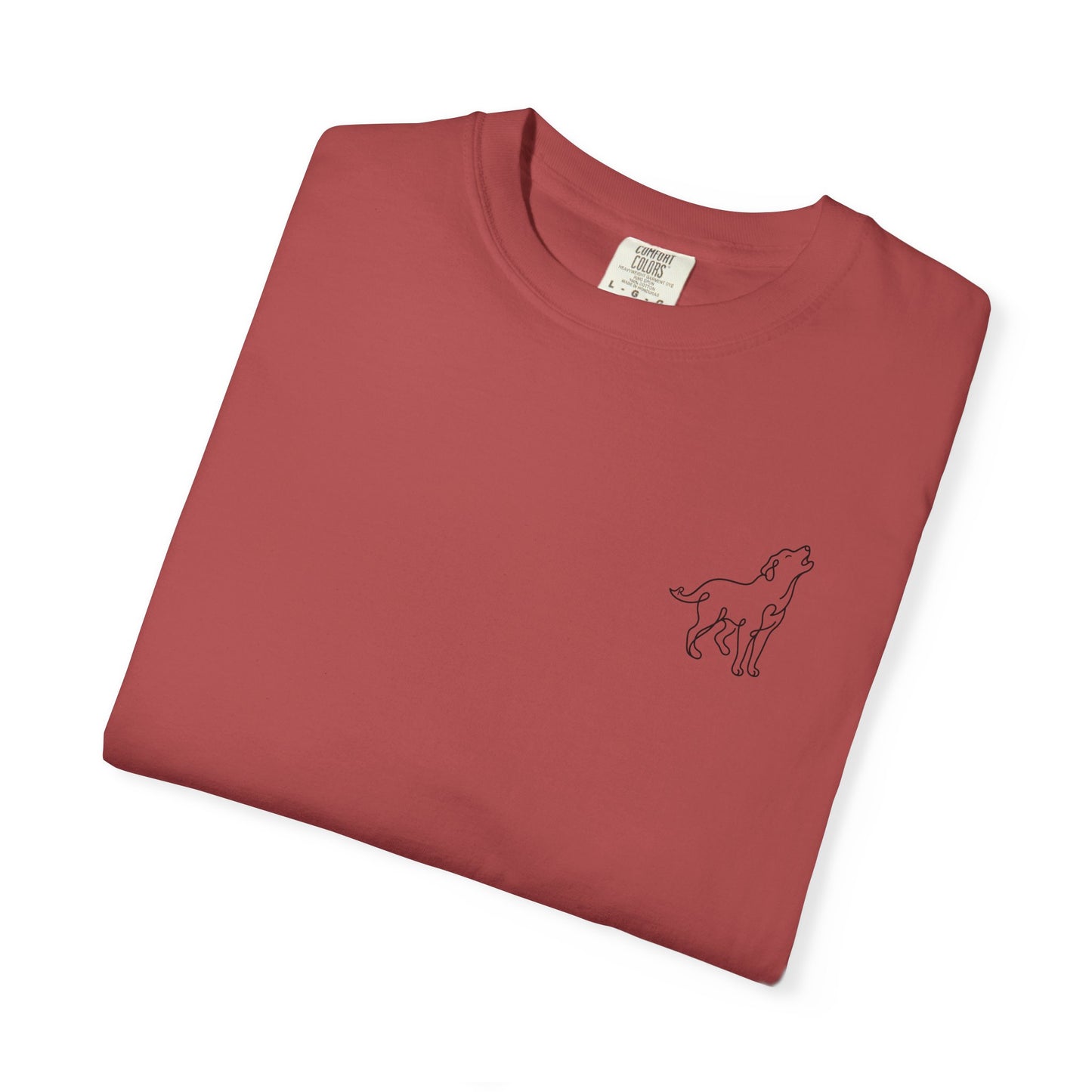 Dog silhouette T-shirt