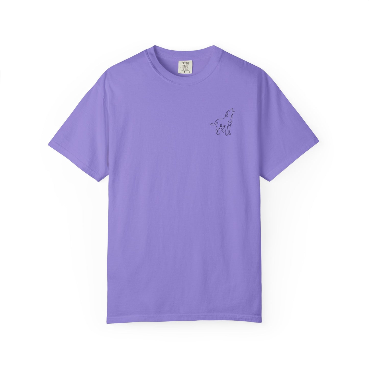 Dog silhouette T-shirt