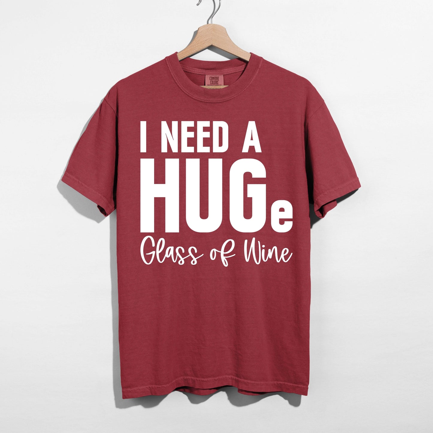 Glass of Wine Festive T-Shirt | Christmas Tee Canada