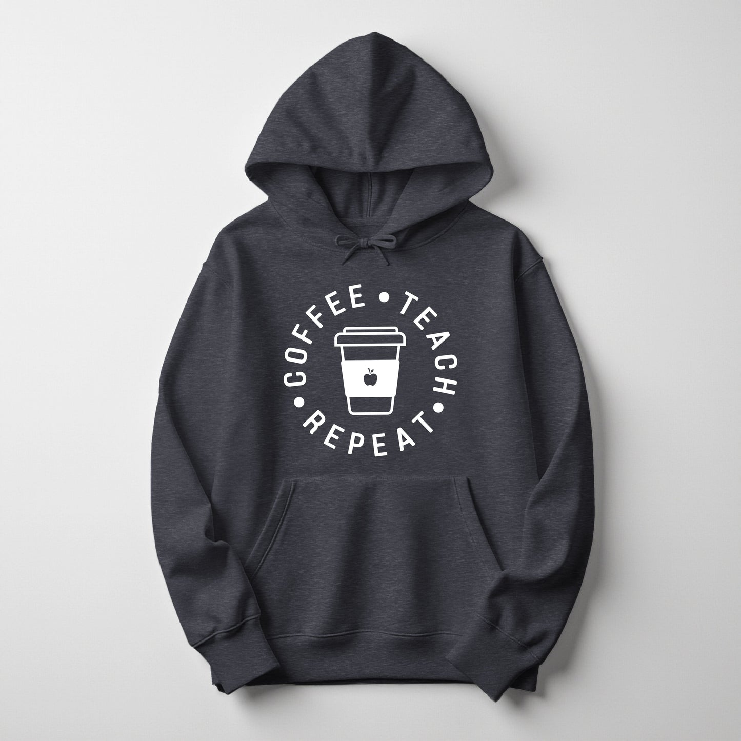 Coffee Teach Repeat Hoodie