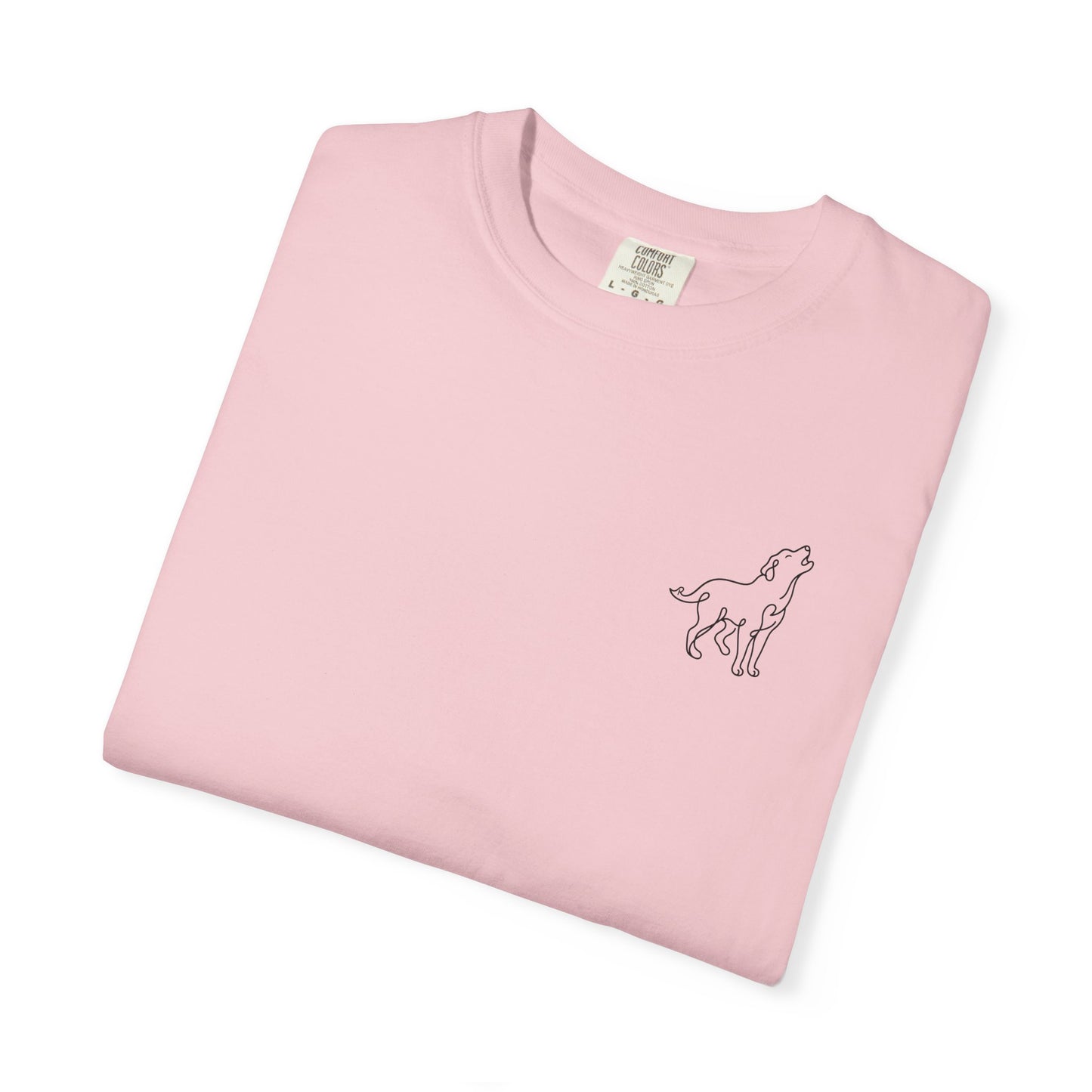 Dog silhouette T-shirt