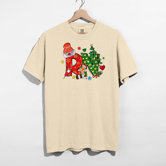 Holiday RN T-Shirt – Festive Nurse Christmas Tee Canada