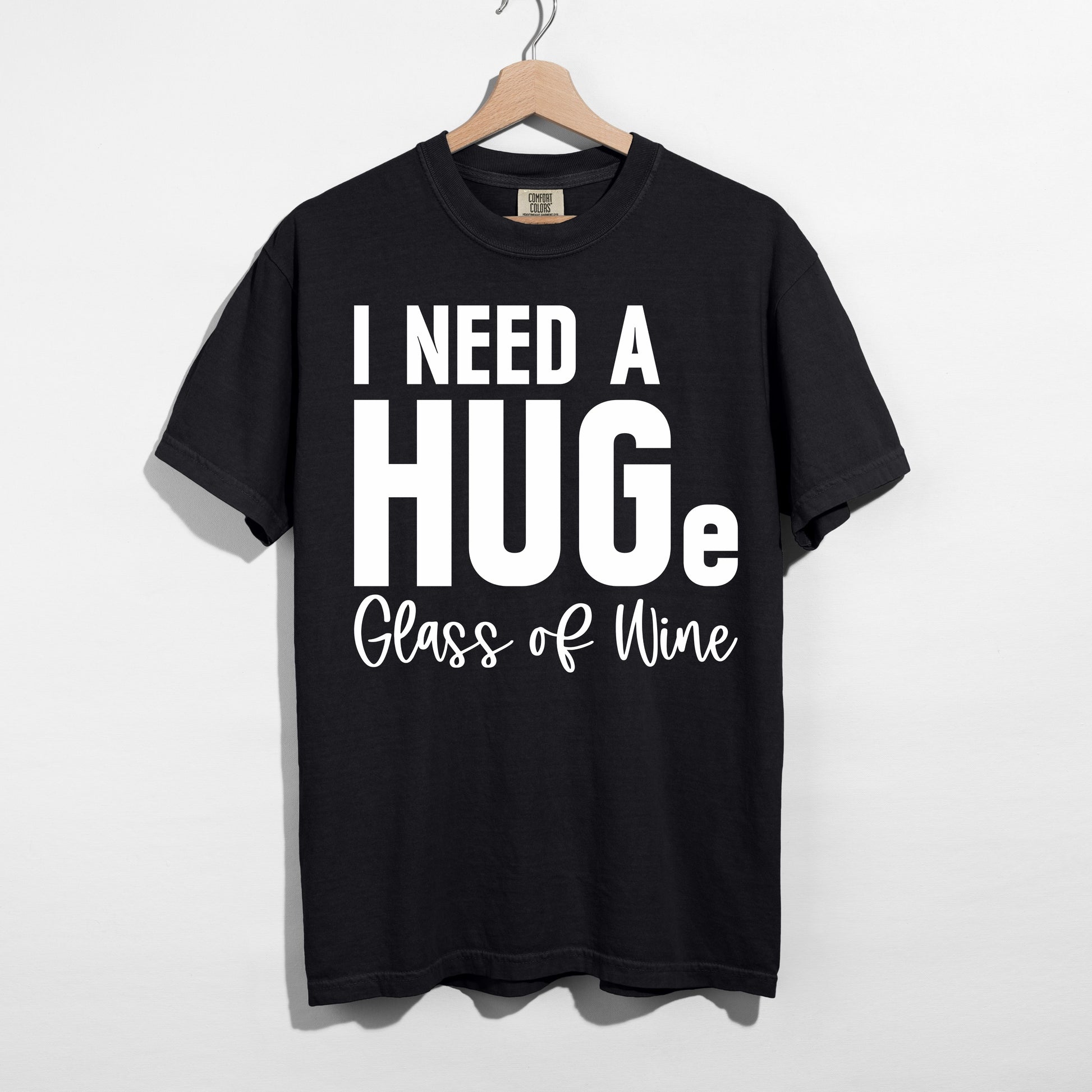 Glass of Wine Festive T-Shirt | Christmas Tee Canada