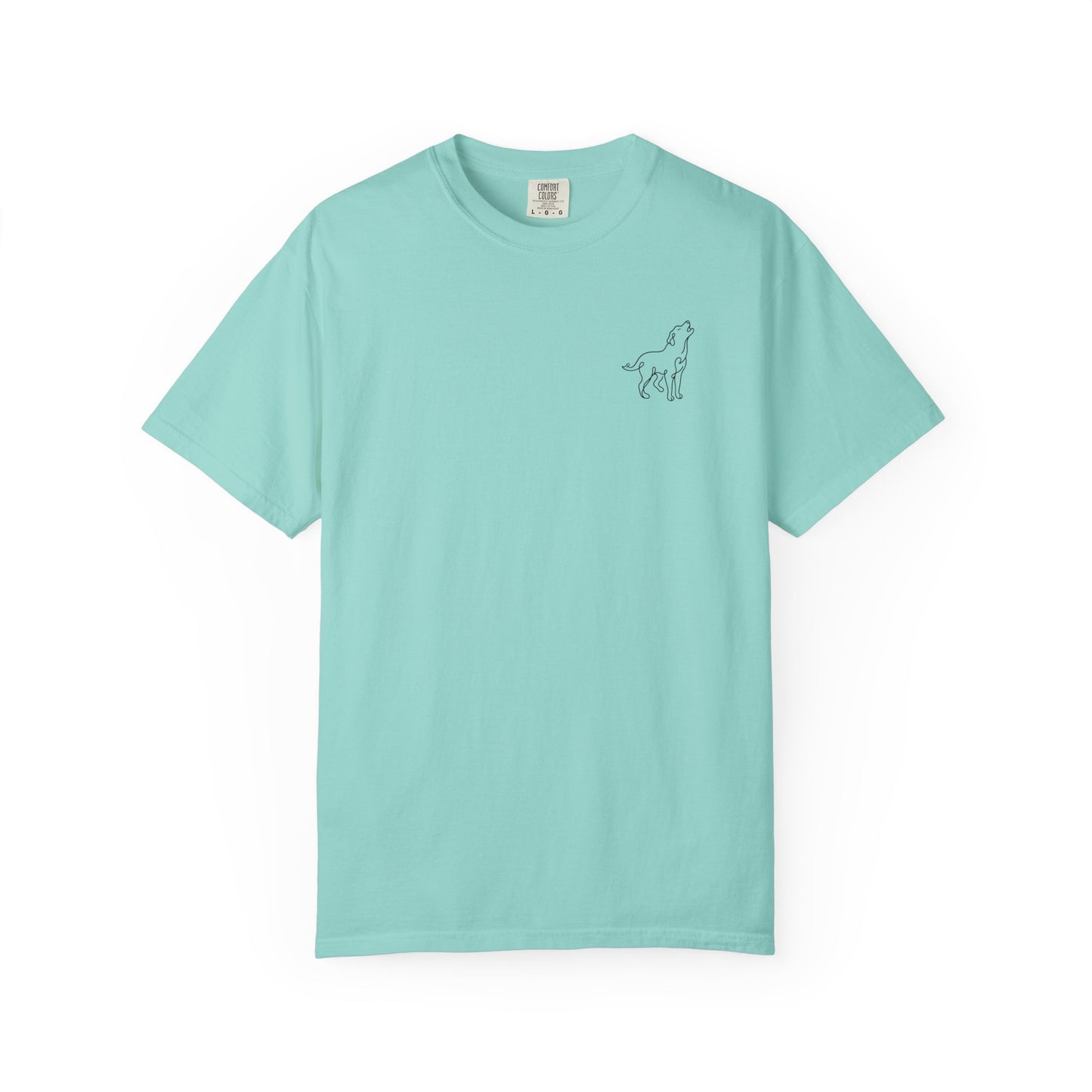 Dog silhouette T-shirt
