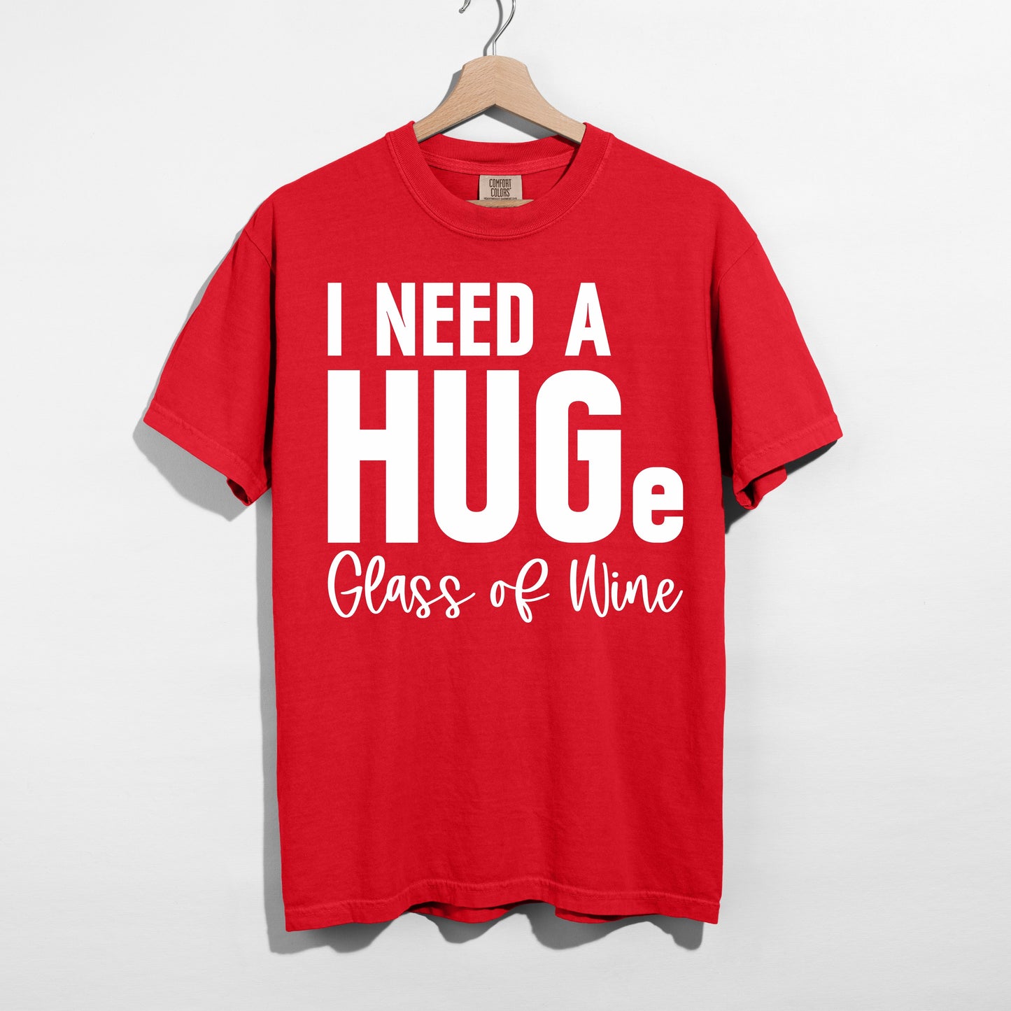 Glass of Wine Festive T-Shirt | Christmas Tee Canada