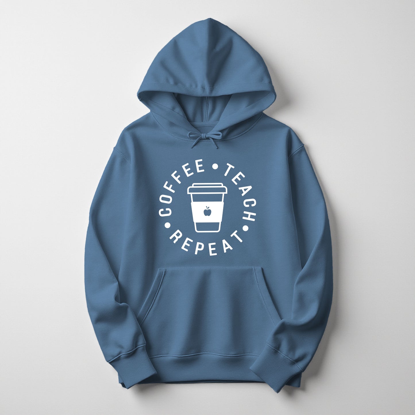 Coffee Teach Repeat Hoodie