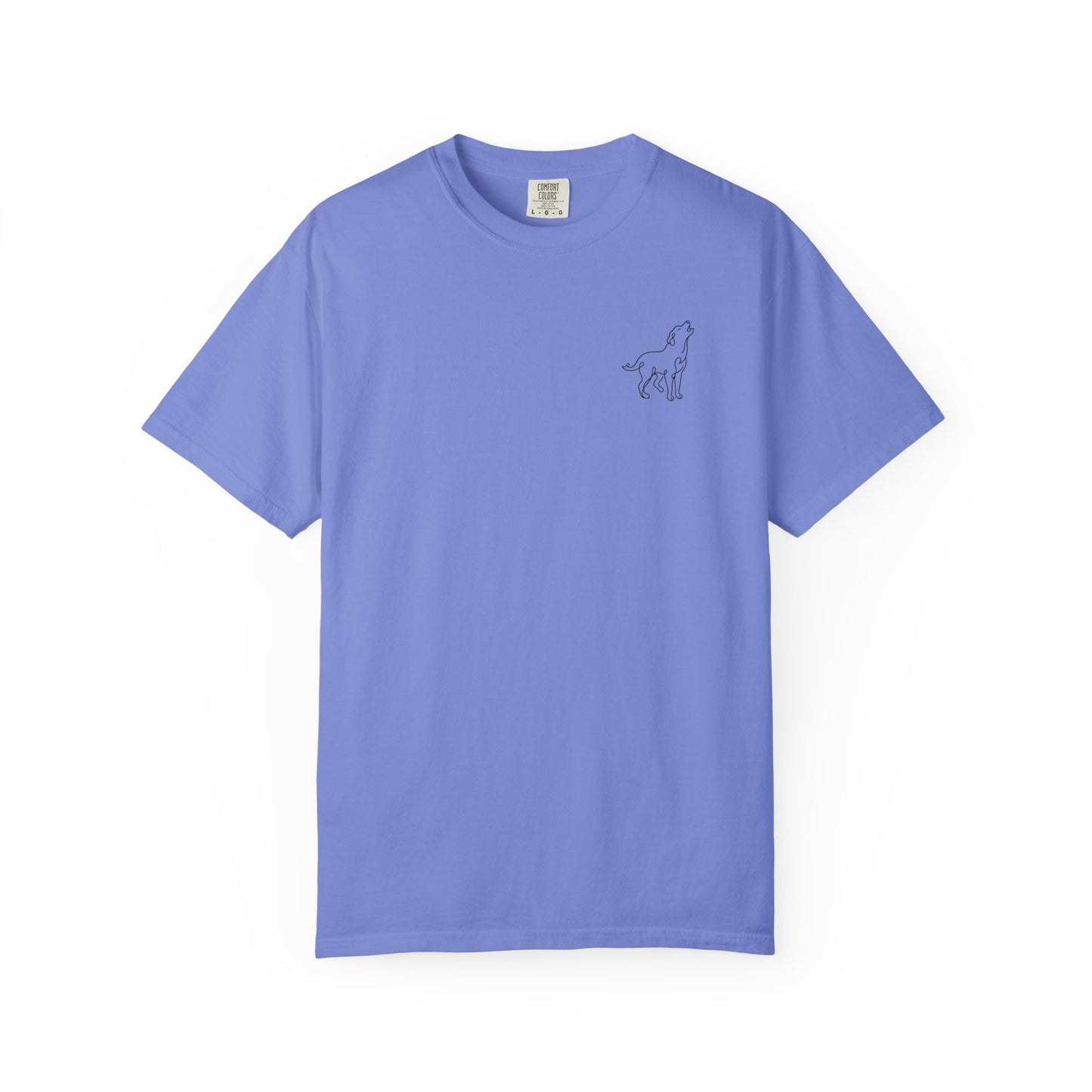 Dog silhouette T-shirt