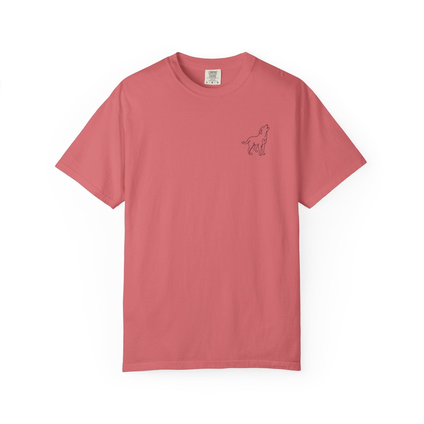 Dog silhouette T-shirt