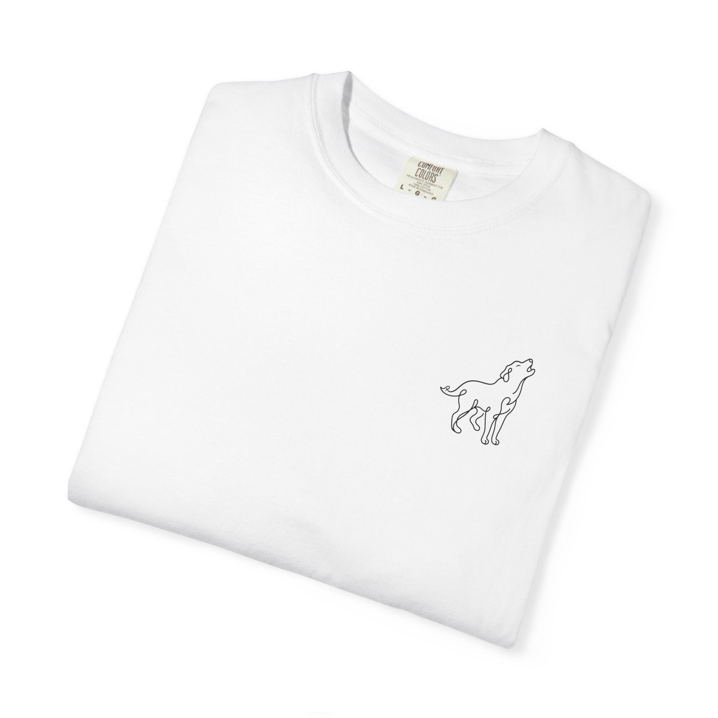 Dog silhouette T-shirt
