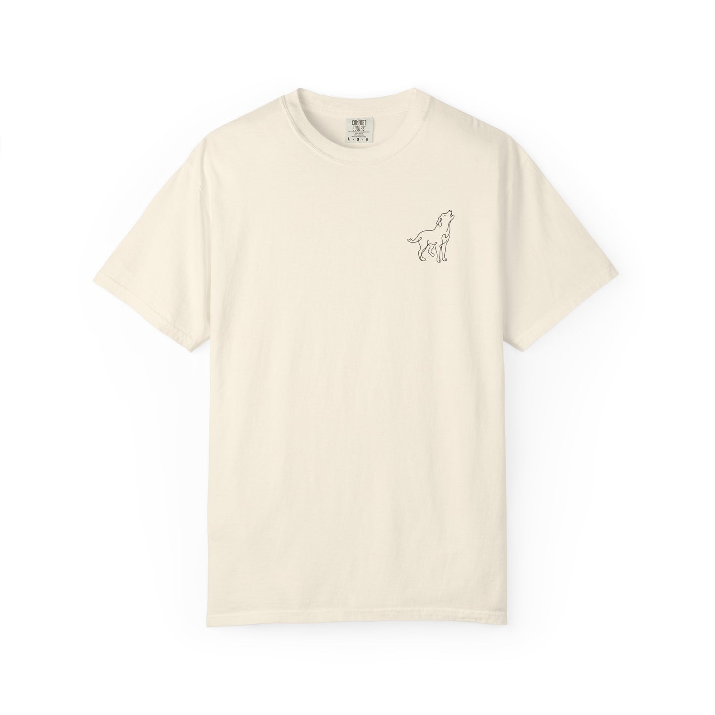 Dog silhouette T-shirt