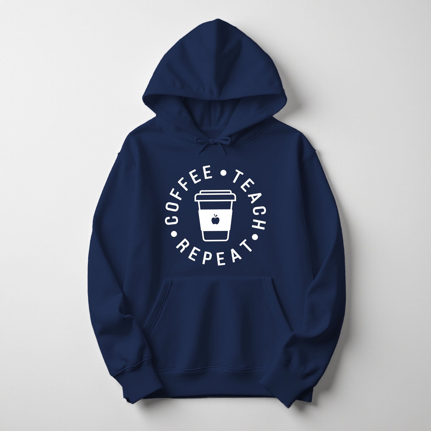 Coffee Teach Repeat Hoodie