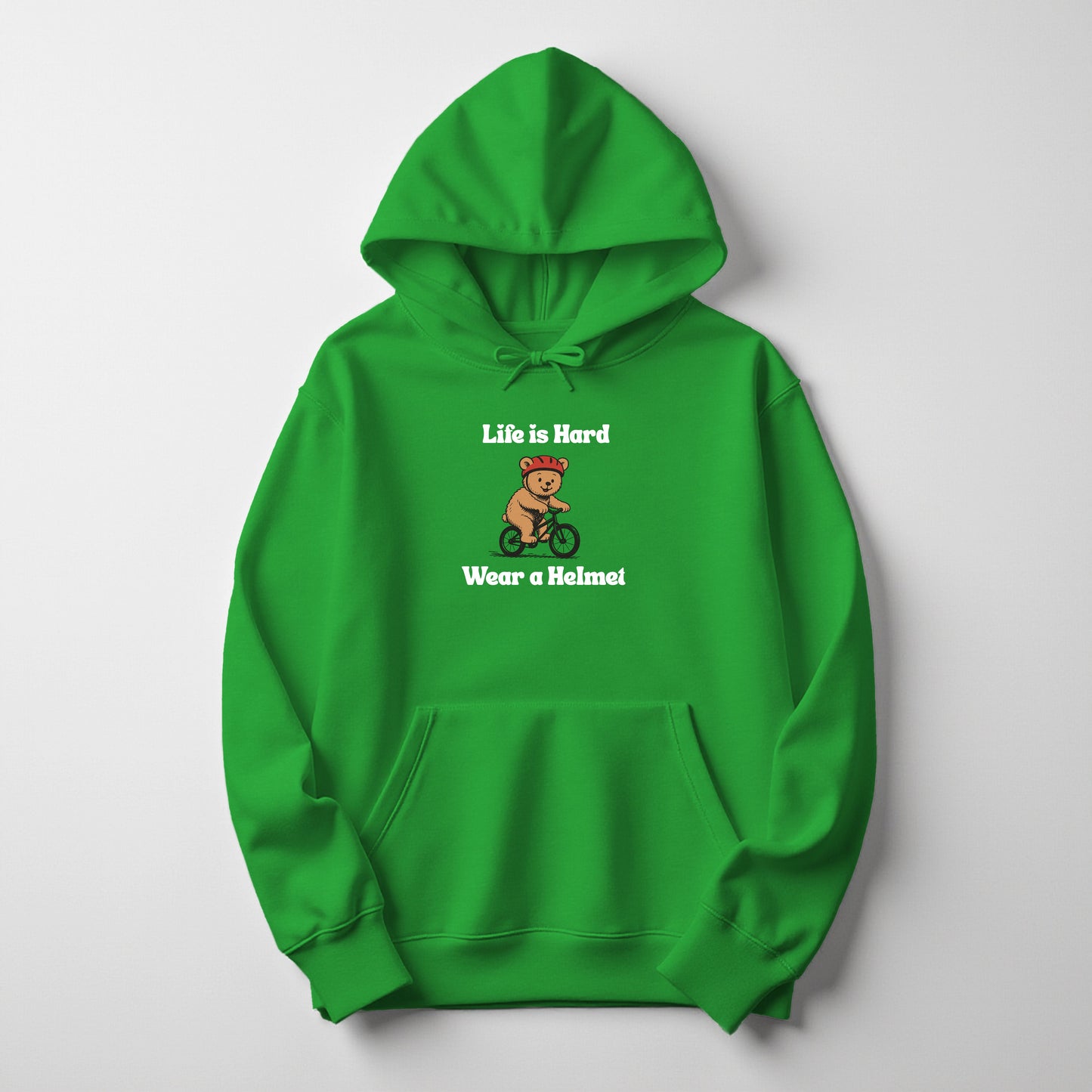Life is Hard Wear a Helmet - Hoodie