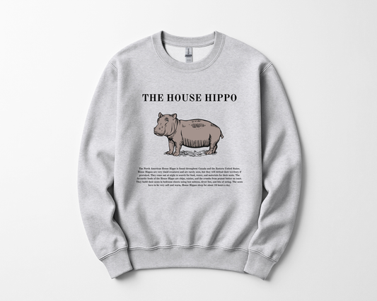 The House Hippo Holiday Crewneck Sweatshirt 