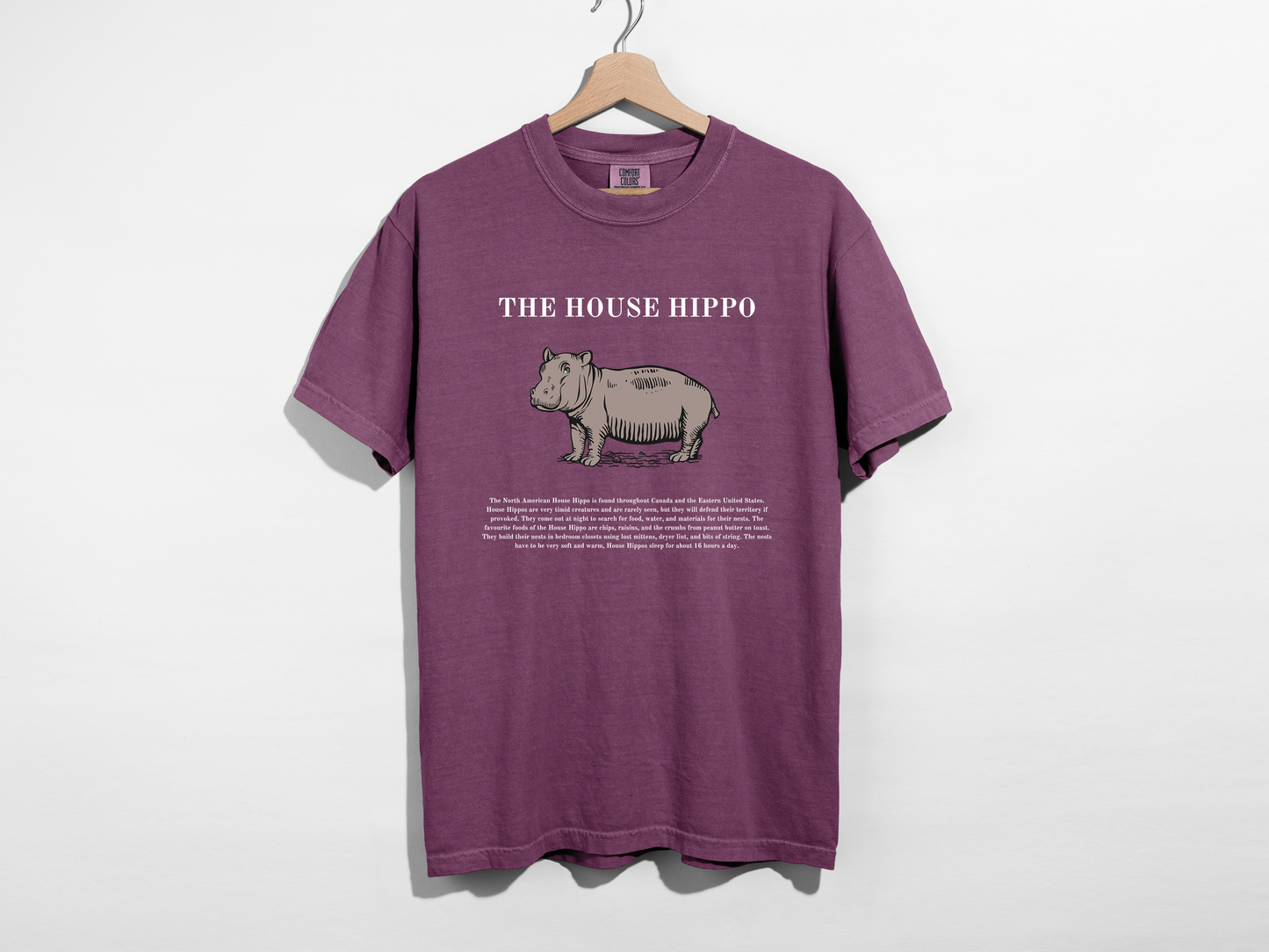 House Hippo Holiday T-Shirt