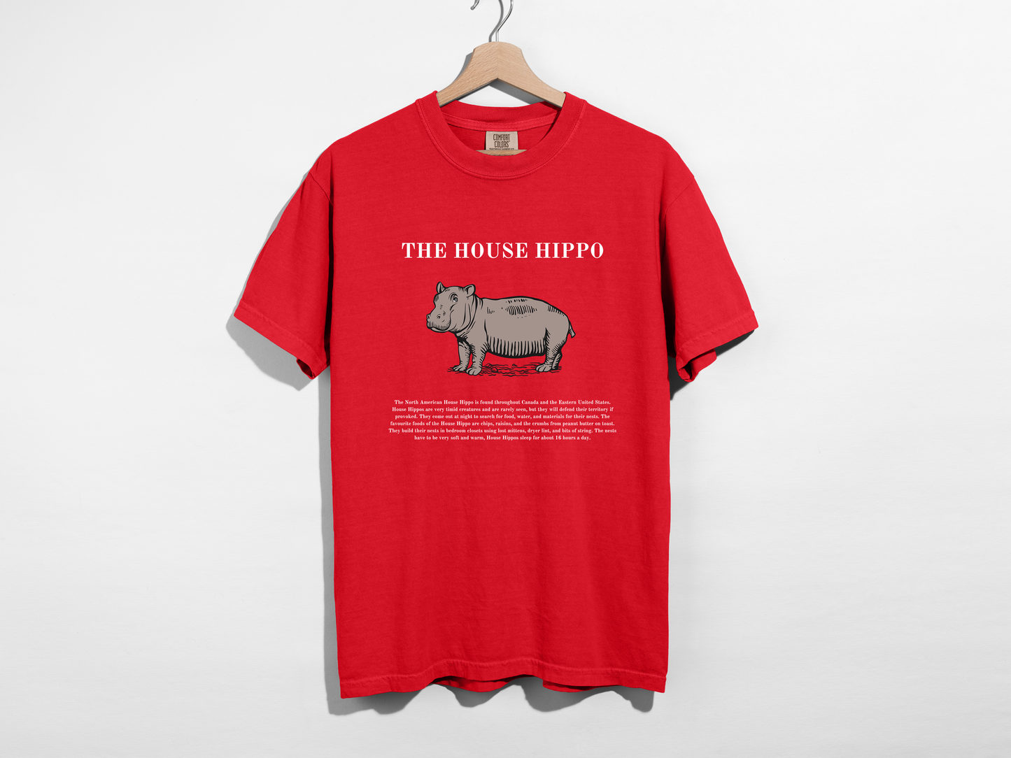 House Hippo Holiday T-Shirt