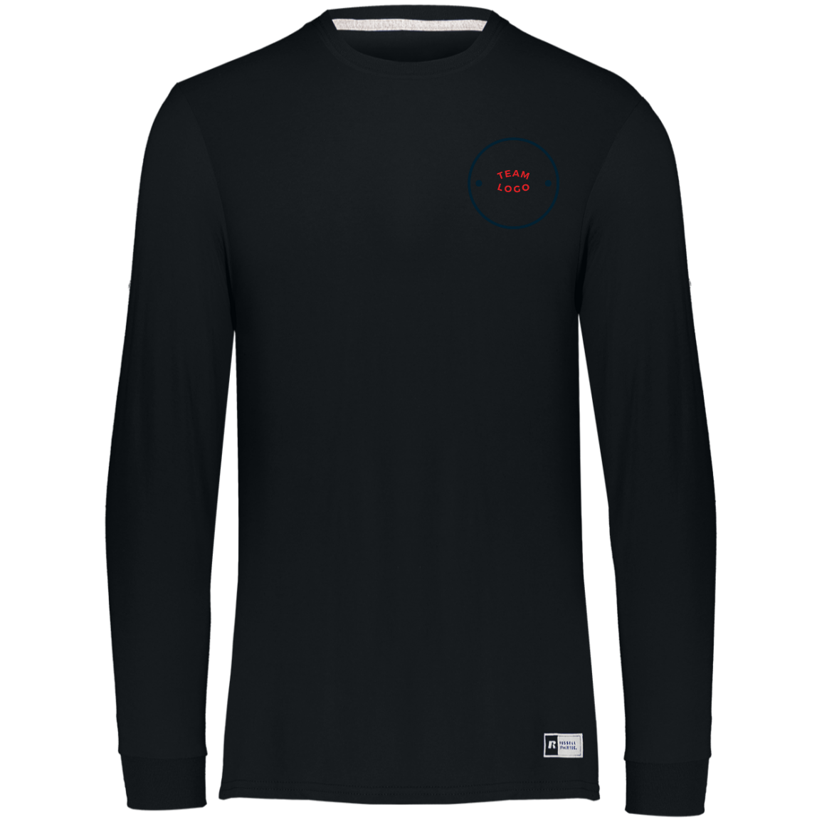 Men moisture wicking with odor protection athletic long Sleeve Tee