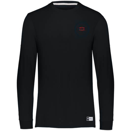 Men moisture wicking with odor protection athletic long Sleeve Tee