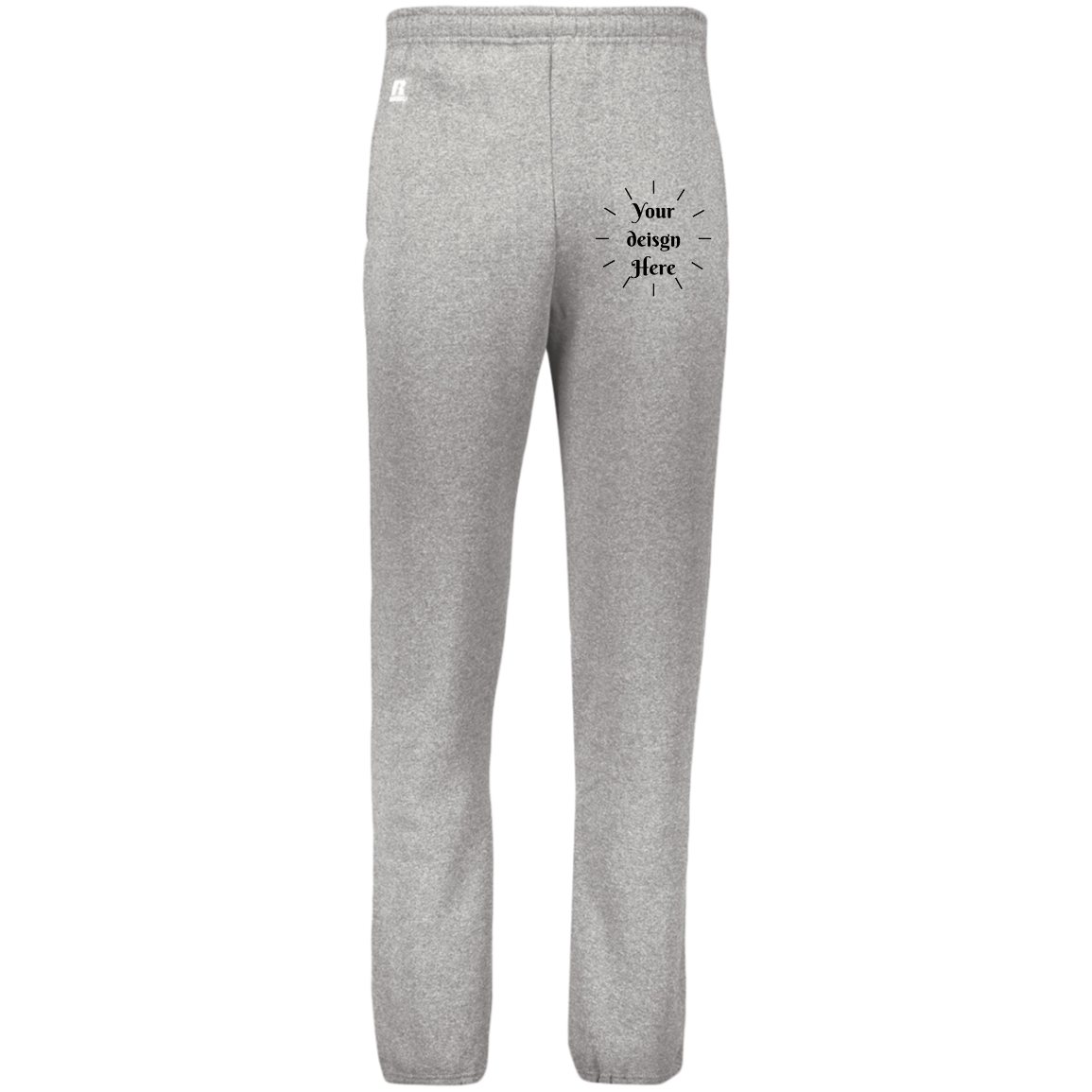 Your custom designed  Closed Bottom Pocket Sweatpants