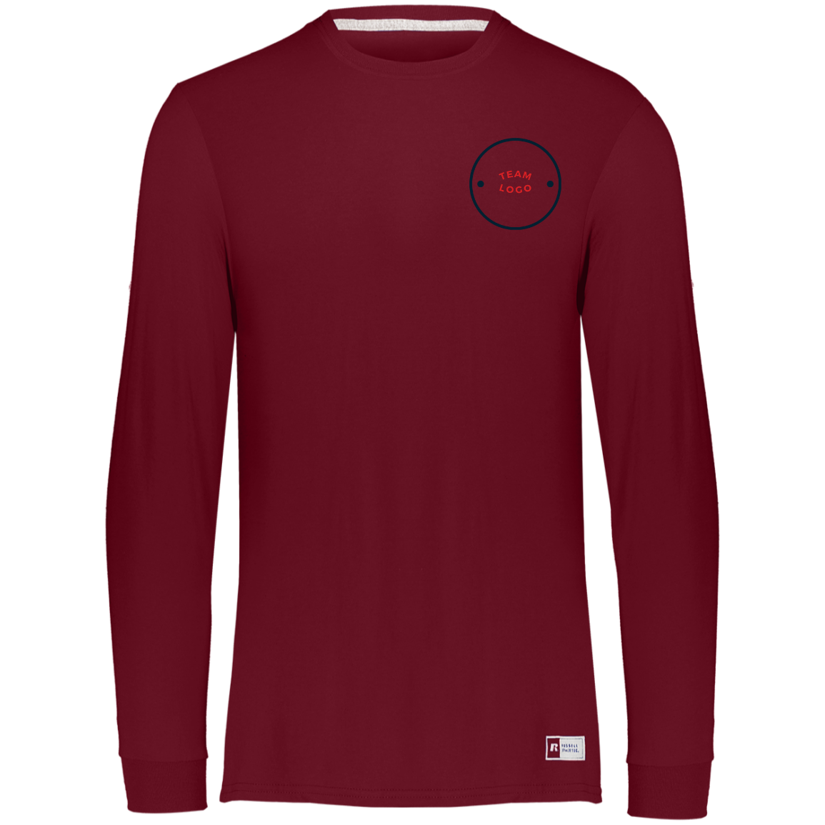 Men moisture wicking with odor protection athletic long Sleeve Tee
