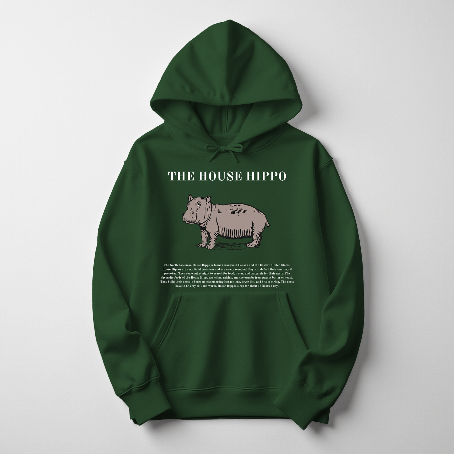 The house hippo hoodie