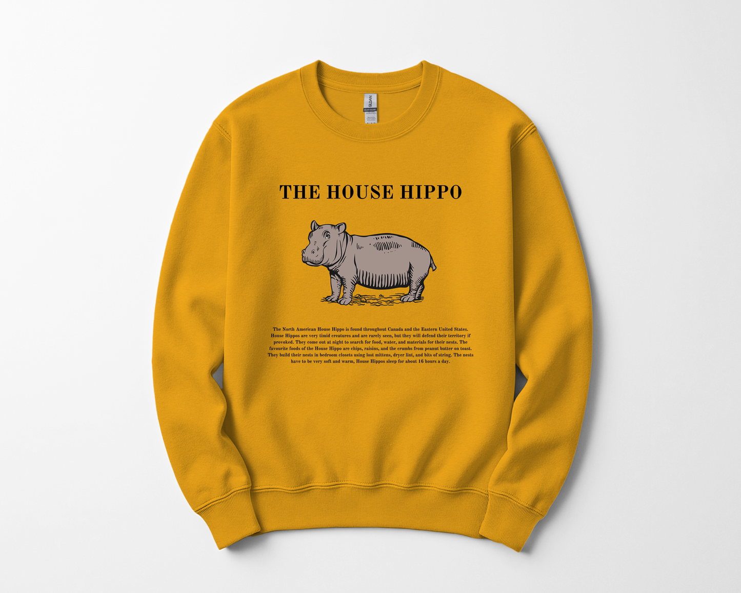 The House Hippo Holiday Crewneck Sweatshirt 