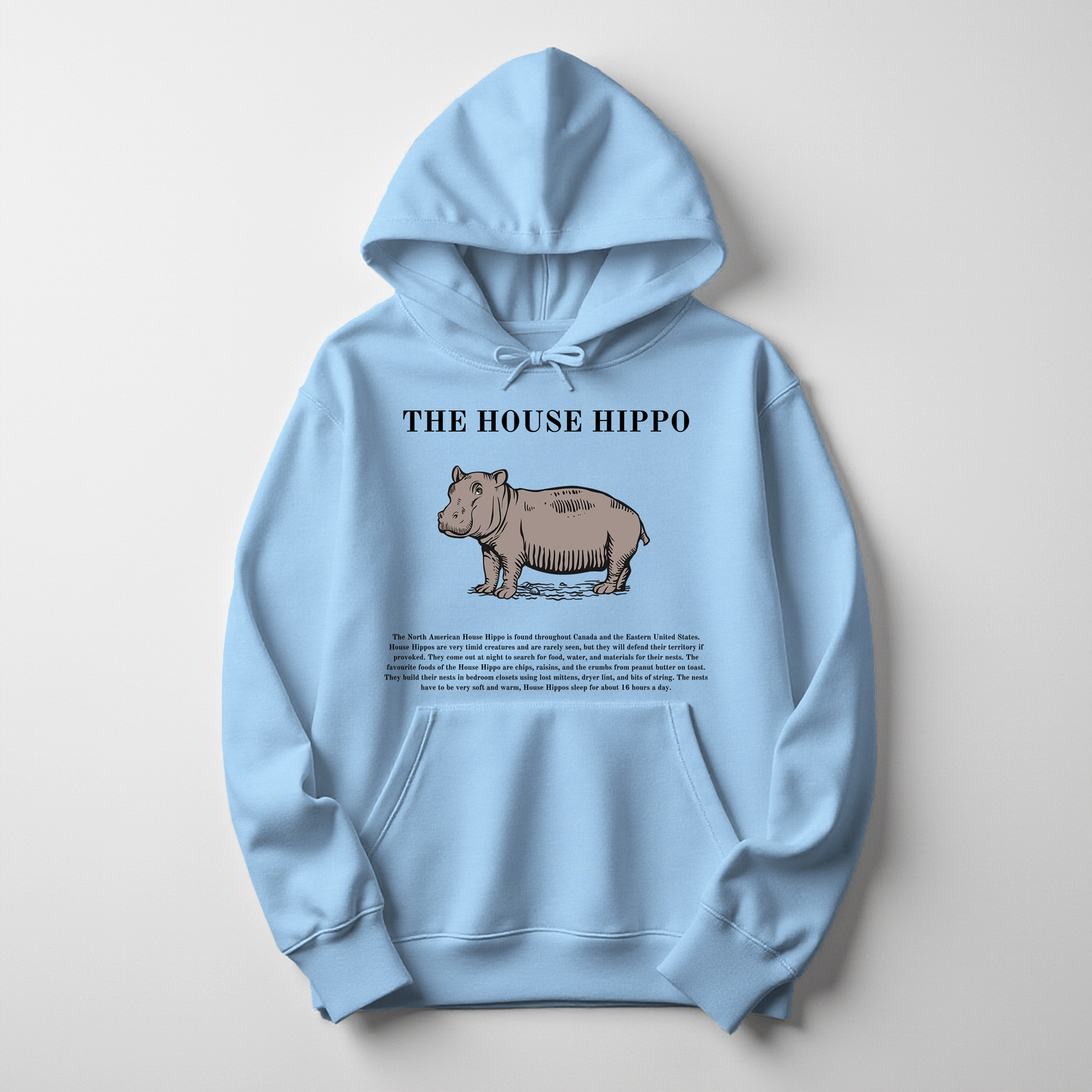 The house hippo hoodie