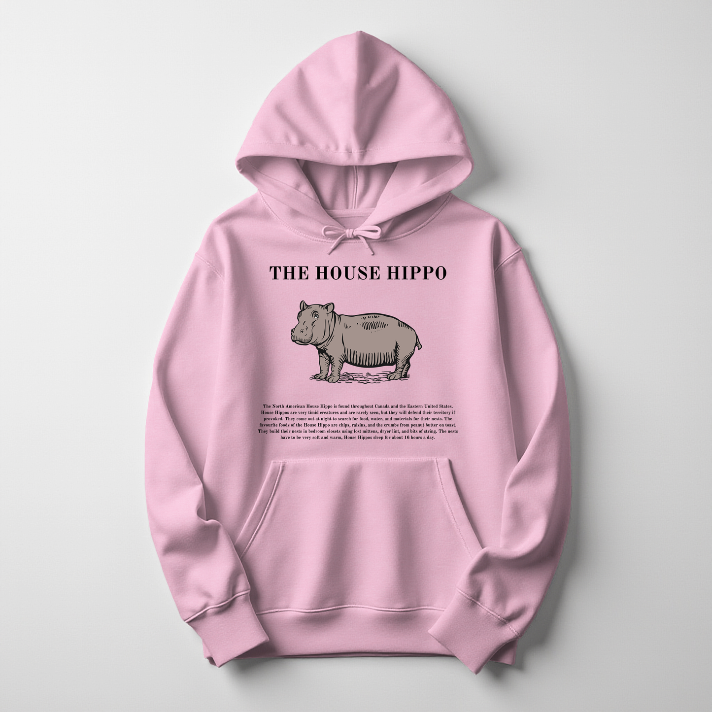 The house hippo hoodie