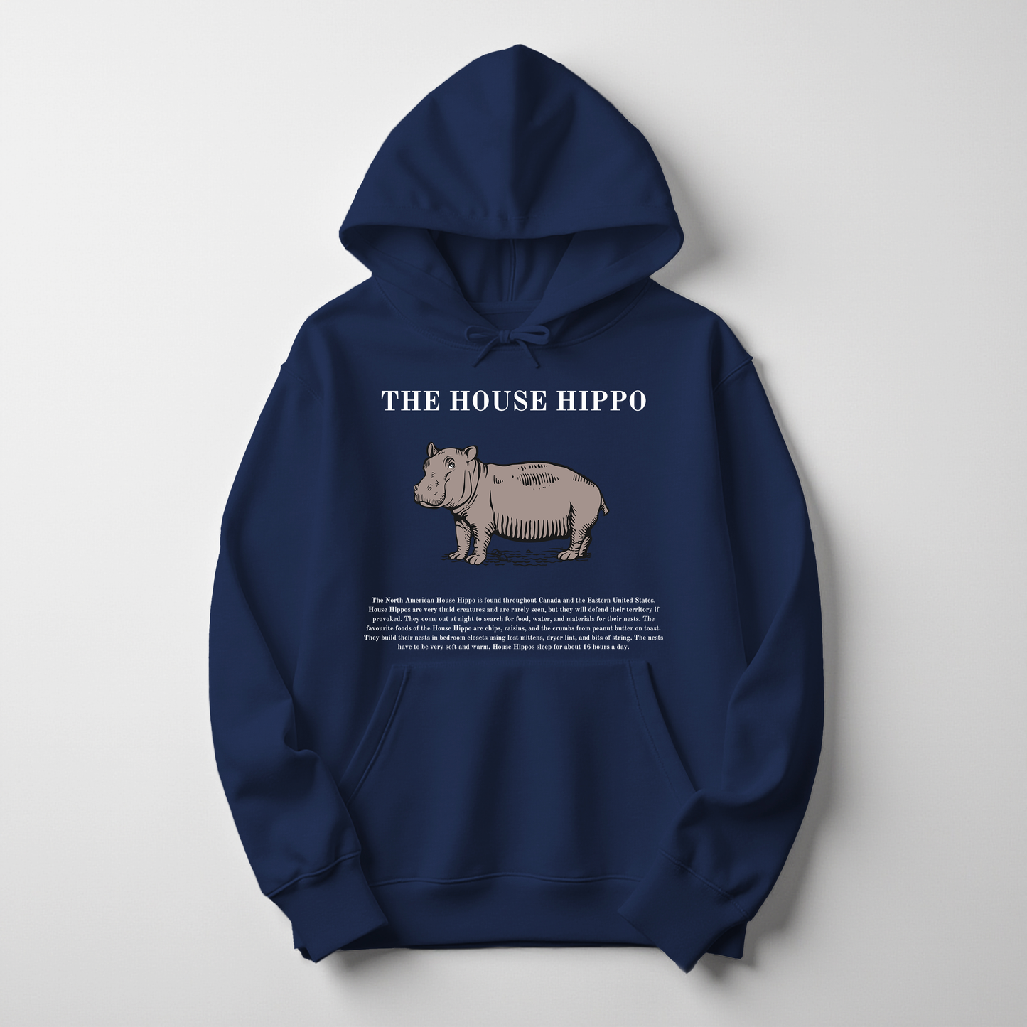The house hippo hoodie