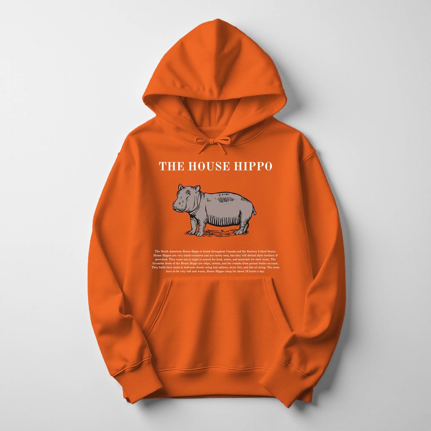 The house hippo hoodie