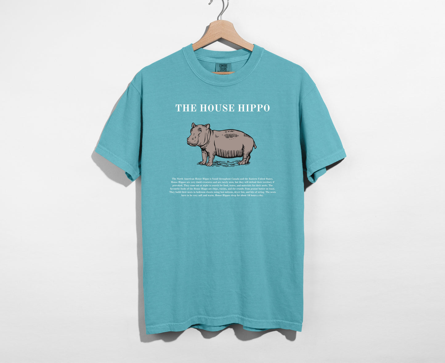 House Hippo Holiday T-Shirt