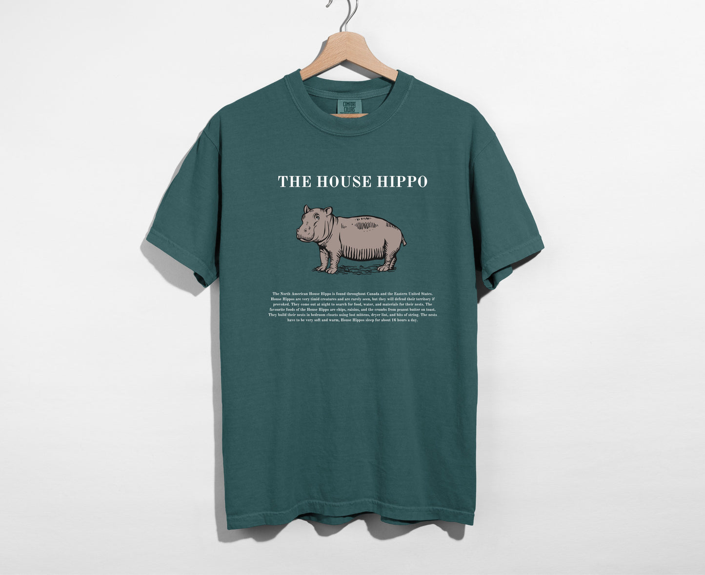 House Hippo Holiday T-Shirt